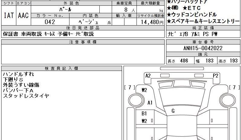 2007 Toyota Alphard full